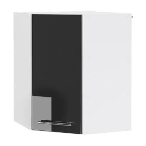 Hoek hangkast antraciet hoogglans 57×34.1×72 fame-line Hoek hangkast antraciet hoogglans 57×34.1×72 fame-line