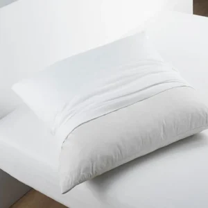 Gewatteerde Kussensloop "Molly" 50×70 cm 100% Katoen Wit, Machinewasbaar, Made in Europe Gewatteerde Kussensloop "Molly" 50×70 cm 100% Katoen Wit, Machinewasbaar, Made in Europe