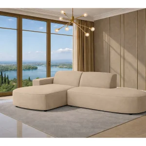 Hoekbank Cursal Atelier, stof Salvador, beige, links Hoekbank Cursal Atelier, stof Salvador, beige, links