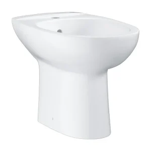 GROHE Bau Ceramic Opzet Bidet Wit 1 Gat met Overloop en Bevestigingen – 39x36x54,5 cm GROHE Bau Ceramic Opzet Bidet Wit 1 Gat met Overloop en Bevestigingen – 39x36x54,5 cm