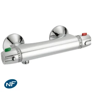 Glam thermostatische douchekraan verchroomd – Huber