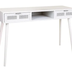 Hal met houten en witte traliewerk Hal met houten en witte traliewerk