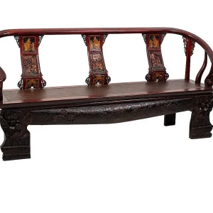 Handgemaakte houten bank Handgemaakte houten bank