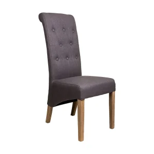 Gestoffeerde houten stoel Gestoffeerde houten stoel