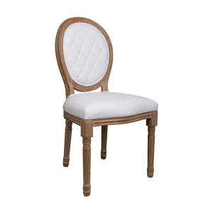 Gestoffeerde houten stoel Gestoffeerde houten stoel