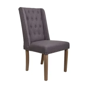 Gestoffeerde houten stoel Gestoffeerde houten stoel