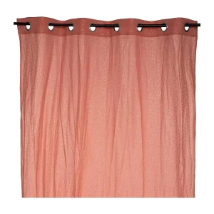 Gordijn katoen roze 250x140cm Gordijn katoen roze 250x140cm