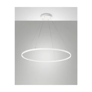 GIOTTO Lustre suspendu LED 60W blanc 3508-42-102 Fabas Luce GIOTTO Lustre suspendu LED 60W blanc 3508-42-102 Fabas Luce
