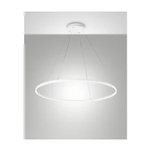 GIOTTO Lustre suspendu LED 60W blanc 3508-46-102 Fabas Luce GIOTTO Lustre suspendu LED 60W blanc 3508-46-102 Fabas Luce