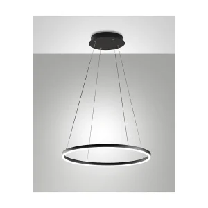 GIOTTO Lustre suspendu LED 36W noir 3508-40-101 Fabas Luce GIOTTO Lustre suspendu LED 36W noir 3508-40-101 Fabas Luce