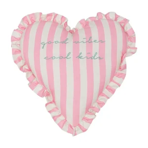 Hartvormig kussen roze 10x40x40 cm Hartvormig kussen roze 10x40x40 cm