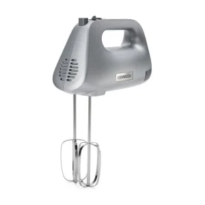 Handmixer KENWOOD HMP30.A0SI 450W, 5 snelheden + Turbo, gardes en deeghaken van roestvrij staal, ergonomische handgreep Handmixer KENWOOD HMP30.A0SI 450W, 5 snelheden + Turbo, gardes en deeghaken van roestvrij staal, ergonomische handgreep