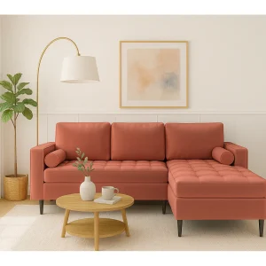 Hoekbank rechts MONZA met slaapfunctie 246×172 cm – roze Monolith 63 Hoekbank rechts MONZA met slaapfunctie 246×172 cm – roze Monolith 63