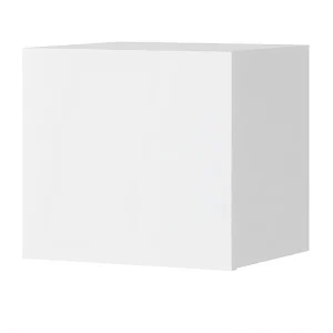 Hangende Kubuskast Montreal 34 cm – Wit / Wit Hoogglans Hangende Kubuskast Montreal 34 cm – Wit / Wit Hoogglans