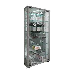 Glazen Stand Showcase Lumo Maxi Spiegel Glazen Stand Showcase Lumo Maxi Spiegel