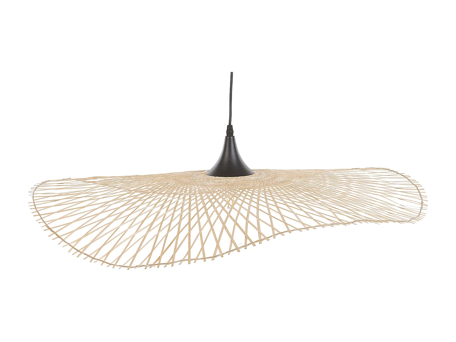 Hanglamp FLOYD Bamboehout Lichtbruin