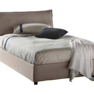 Talamo Italië Bed Anderhalf Persoon Gloria Grijs Taupe Afritsbaar Opbergruimte, Matrasmaat 120×190 cm Made in Italy Talamo Italië Bed Anderhalf Persoon Gloria Grijs Taupe Afritsbaar Opbergruimte, Matrasmaat 120×190 cm Made in Italy