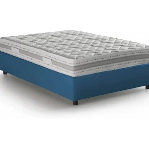 Italia Talamo Tweepersoonsbed Grace blauw, Inclusief Matras, Afneembaar, Opbergvak, Made in Italy Italia Talamo Tweepersoonsbed Grace blauw, Inclusief Matras, Afneembaar, Opbergvak, Made in Italy