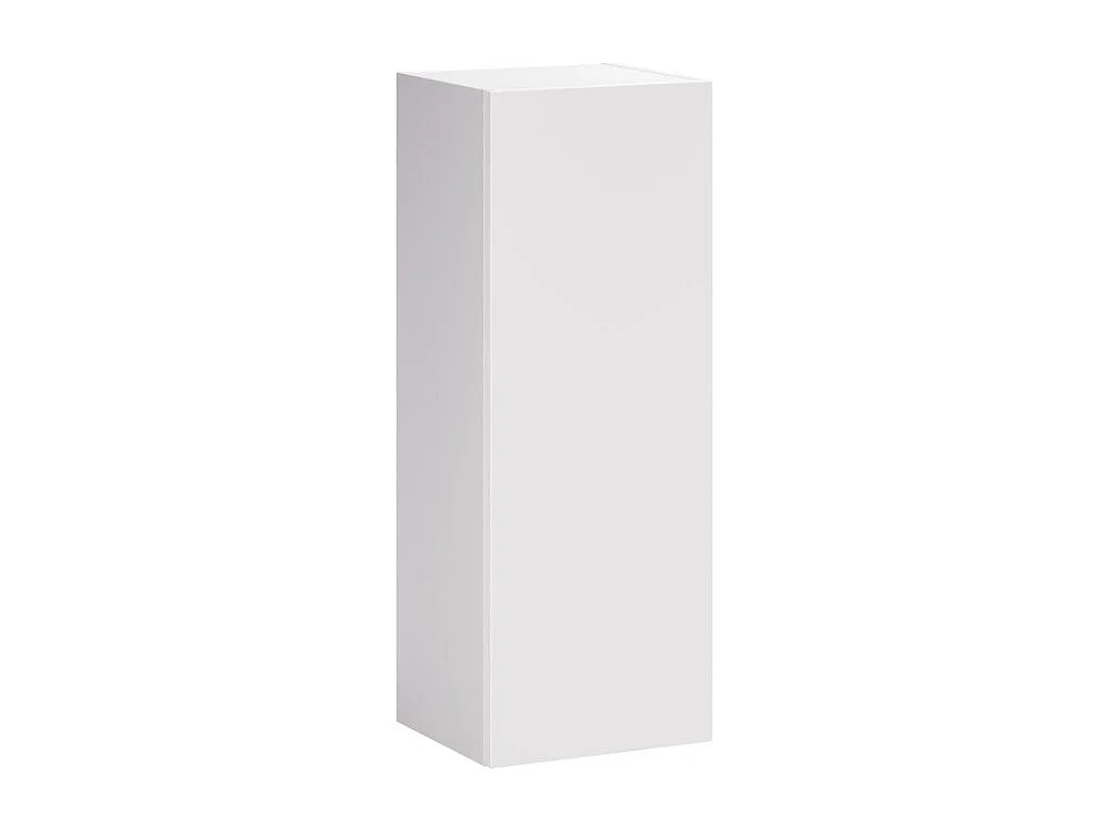 Half kolom badkamerkast OSTER 80 cm mat wit 1 hangende deur