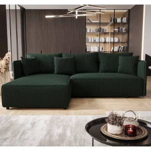Hoekbank met slaapfunctie MILANO L Poso 014 Links
