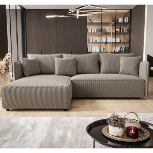 Hoekbank met slaapfunctie MILANO L Poso 003 Links