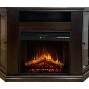 Elektrische haard Alonte, verwarmbaar oppervlak 30 m2, 126x78x81h cm bruin, haard, vermogen (kW) 0.9/1.8, binnen Elektrische haard Alonte, verwarmbaar oppervlak 30 m2, 126x78x81h cm bruin, haard, vermogen (kW) 0.9/1.8, binnen