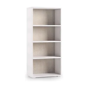 Dmora Boekenkast Giacinto 30x60x130h cm Bruin 3 Planken, Verstelbare Plank, Wandmontage, Made in Italy Dmora Boekenkast Giacinto 30x60x130h cm Bruin 3 Planken, Verstelbare Plank, Wandmontage, Made in Italy