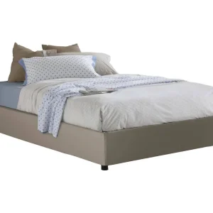 Talamo Italia Tweepersoonsbed Giada Grijs Taupe Met Opslag 160×200 cm Matrasmaat, Inclusief Lattenbodem Made in Italy Talamo Italia Tweepersoonsbed Giada Grijs Taupe Met Opslag 160×200 cm Matrasmaat, Inclusief Lattenbodem Made in Italy
