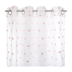 Gordijn van polyester roze 240x140cm Gordijn van polyester roze 240x140cm
