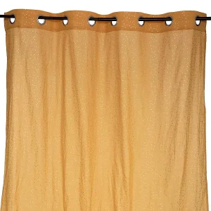 Gordijn katoen oker 250x140cm Gordijn katoen oker 250x140cm