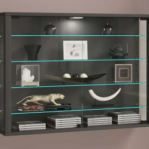Wandvitrinekast Glazen vitrine Vitrosa L