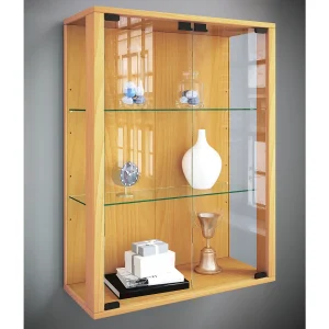 Wandvertoningskast hangvitrinekast glas Udina M