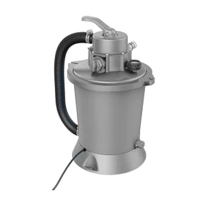Groupe de filtration 3m3/h (Filtre + Pompe de circulation) – Débit d'eau 3,03 m3/h – 20 m3 – Design Compact Groupe de filtration 3m3/h (Filtre + Pompe de circulation) – Débit d'eau 3,03 m3/h – 20 m3 – Design Compact
