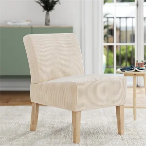 Hazen | Loungestoel in Ivoorkleurige Stof Hazen | Loungestoel in Ivoorkleurige Stof