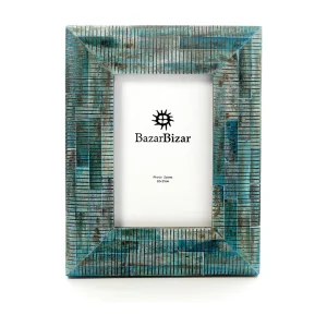 Het Ocean Ripple Fotolijst – Turquoise – 10×15 Het Ocean Ripple Fotolijst – Turquoise – 10×15