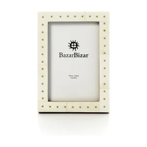 Het Boho Dot Fotolijst – Crème – 10×15 Het Boho Dot Fotolijst – Crème – 10×15