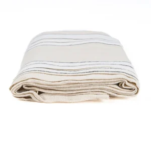 Het Provence Tafelkleed – Natuurlijk Zwart Wit – 150×250