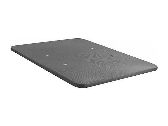 Gestoffeerde bedbodem spaanplaat grijs 90x180x5cm