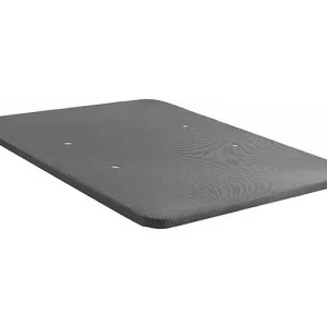 Gestoffeerde bedbodem spaanplaat grijs 90x190x5cm