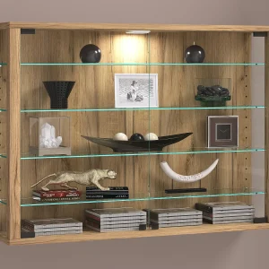 Wandvitrinekast Glazen vitrine Vitrosa L