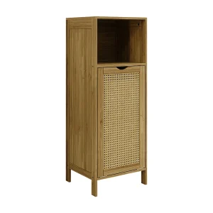 Halfhoge kast bamboe 36x33x98 liora Halfhoge kast bamboe 36x33x98 liora