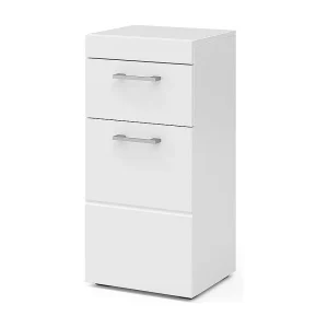 Halfhoge kast wit 37×32.6×79 luna Halfhoge kast wit 37×32.6×79 luna