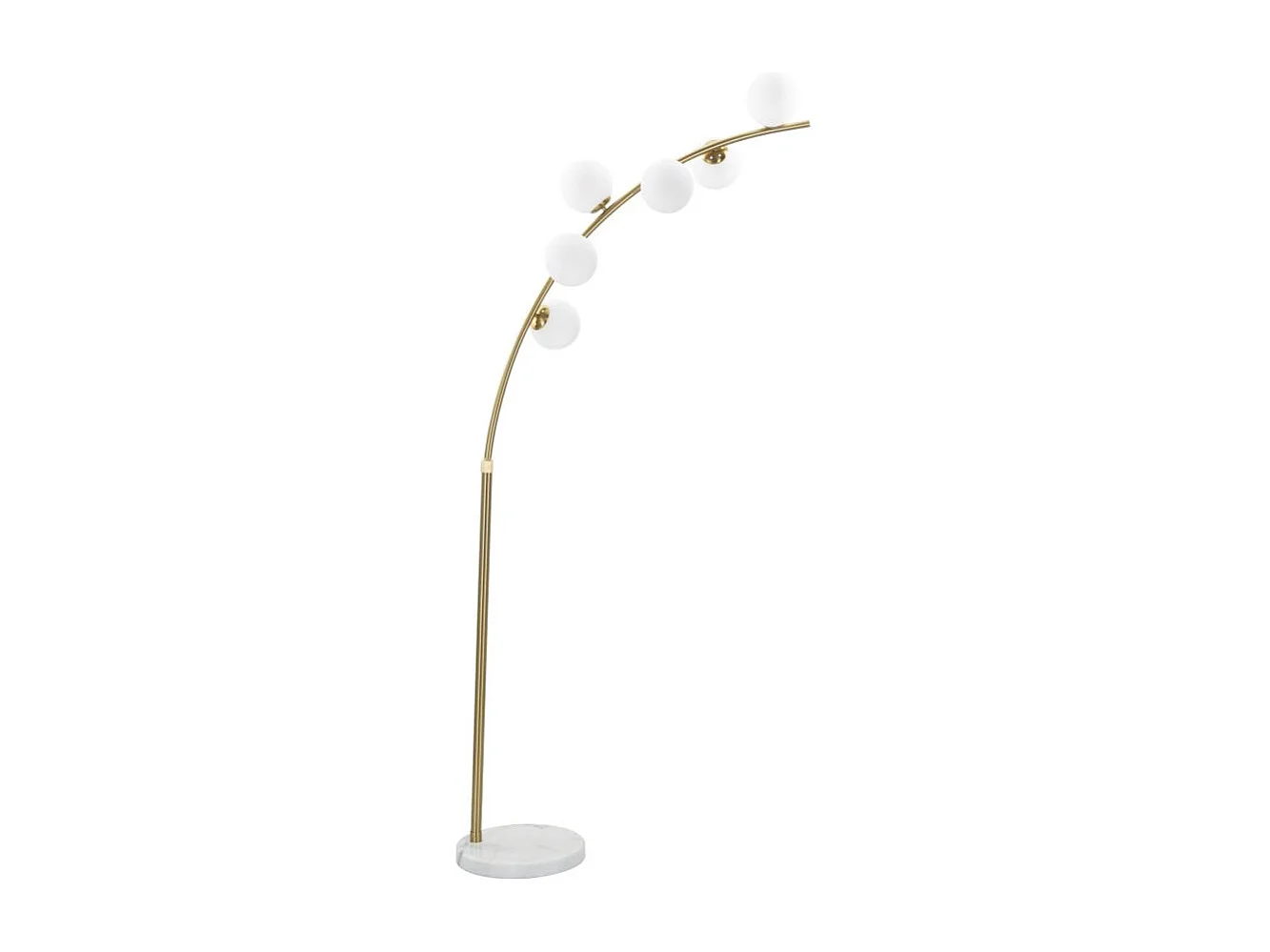 GLAMY ARC VLOERLAMP 6 LAMPEN CM 130X45X220-246