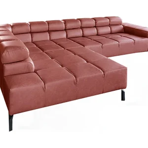 Hoekbank – Rood Leer – NELSON Hoekbank – Rood Leer – NELSON
