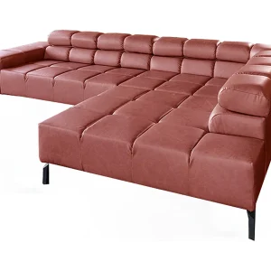 Hoekbank – Rood Leer – NELSON Hoekbank – Rood Leer – NELSON