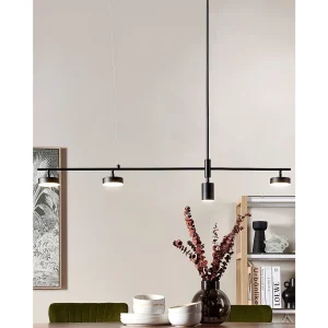 LED hanglamp FOYLE Metaal Zwart LED hanglamp FOYLE Metaal Zwart