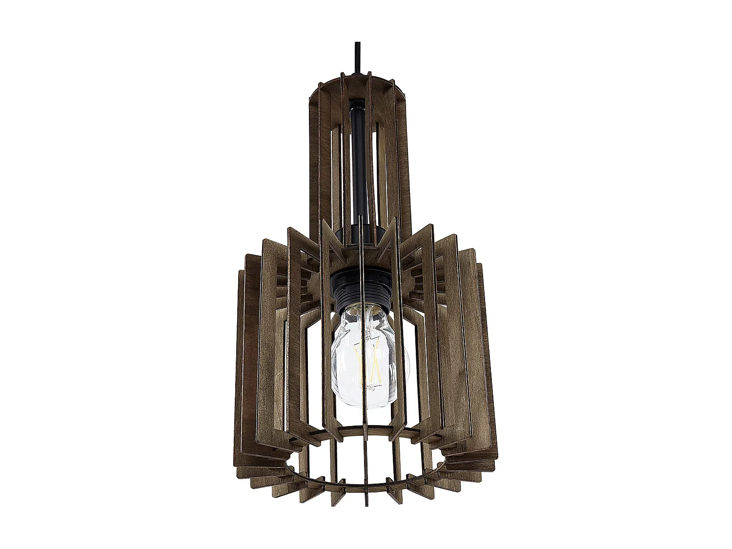 Hanglamp NIARI Donkerbruin