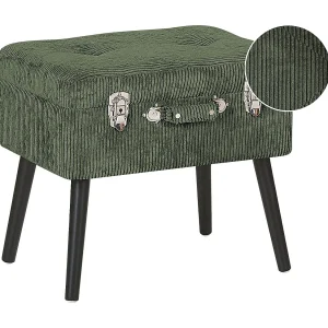 Hocker corduroy groen MALLARD Hocker corduroy groen MALLARD