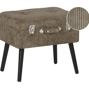 Hocker corduroy beige MALLARD Hocker corduroy beige MALLARD