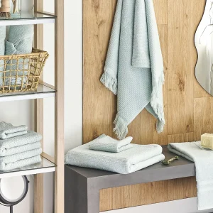 9-delige handdoekset ATIU Badstof Mintgroen 9-delige handdoekset ATIU Badstof Mintgroen